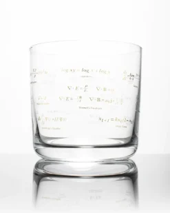 Science Homeware Glass^Equations That Changed The World Whiskey Glass