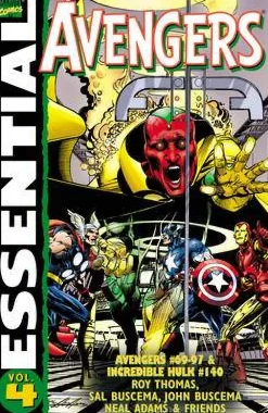 John Buscema Avengers^Essential Avengers -Volume 4 (Revised Edition)