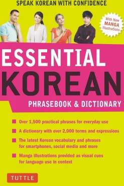 Gene Baik Tegne & Male^Essential Korean Phrasebook & Dictionary: Speak Korean with Confidence