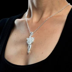 Evenstar Sterling Silver Pendant and Chain* Smykker|Smykker