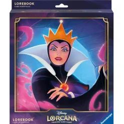 Lorcana TCG Evil Queen 4-Pocket Portfolio Portfolio,* Album, Ark & Permer|Disney Lorcana