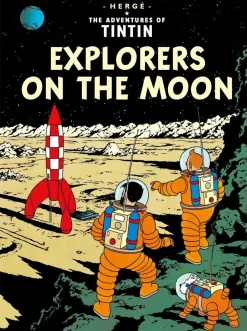 Herge Explorers on the Moon (The Adventures of Tintin)* Barn & Unge