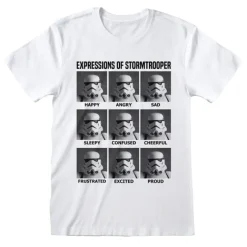 Star Wars T-Skjorter^Expressions Of Stormtrooper T-Shirt