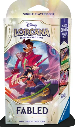 Fabled Lorcana TCG Fabled Emerald & Ruby (Max Goof & Powerline) Starter Deck* Andre Kortspill