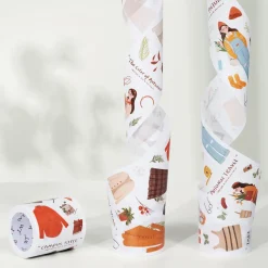 Tilbehør^Fall Breeze Wide Washi Tape Sticker Set