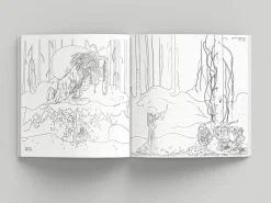 John Bauer Fantasy Forest Coloring Book: 's World of Fairies and Trolls* Tegne & Male