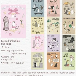 Tilbehør^Feline Funk Wide PET Tape