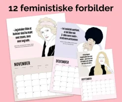 Marta Breen Feministisk veggkalender 2025* Kalendere
