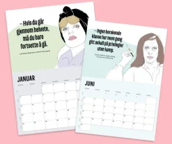 Marta Breen Feministisk veggkalender 2025* Kalendere