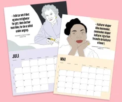 Marta Breen Feministisk veggkalender 2025* Kalendere