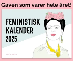 Marta Breen Feministisk veggkalender 2025* Kalendere