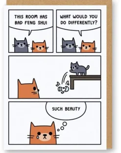 Kort, Bursdag & Anledning^Feng Shui A6 Greeting Card