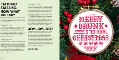 Weldon Owen Festive As F*ck: Subversive Cross-Stitch for the Holidays* Strikkeoppskrifter