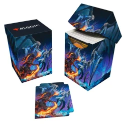 Final Fantasy Magic the Gathering Deck-Bokser & Oppbevaring^Final Fantasy Bahamut and Ifrit Standard Size Deck Boks (100)