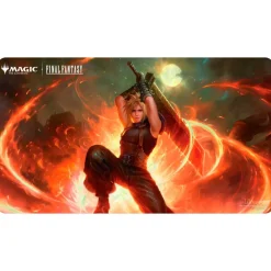 Final Fantasy Magic the Gathering Play Mat Og Mat Case^Final Fantasy Cloud Strife Play Mat