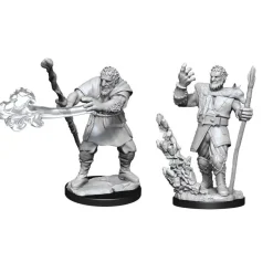 WizKids Karakterer^Firbolg Male Druid (Wave 11) Dungeons & Dragons Nolzurs Marvelous Unpainted Miniature Figur