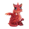 Samleobjekter^Fire Dragonling Statuette 12 cm