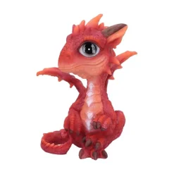 Samleobjekter^Fire Dragonling Statuette 12 cm