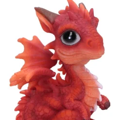 Samleobjekter^Fire Dragonling Statuette 12 cm