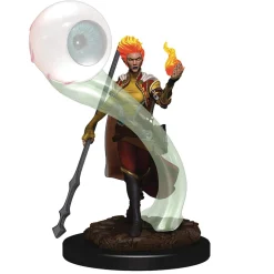 WizKids Fire Genasi Female Wizard (Wave 6) Icons of the Realms Premium Painted Miniatures Figur* Karakterer