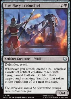 Fire Navy Trebuchet (Enkeltkort)* Singles (Løskort)|Singles (Løskort)