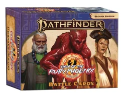 Paizo Publishing Tilbehør|Tilbehør^Fists of the Ruby Phoenix Battle Cards (200)