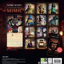 FIVE NIGHTS AT FREDDY`S 2026 SQUARE CALENDAR* Kalendere