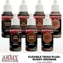 The Army Painter Maling^Flexible Triad PLUS+ Ruddy Browns (7)
