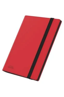 Flexxfolio 18-Pocket Red XenoSkin Standard Size (360)* Album, Ark & Permer
