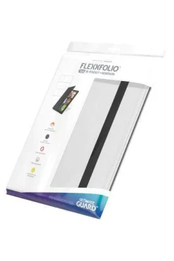 Album, Ark & Permer^Flexxfolio 18-Pocket White XenoSkin Standard Size (360)