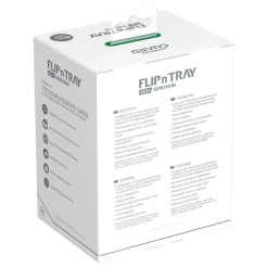 Flip 'n' Tray Deck Case Green XenoSkin Standard Size (133+)* Deck-Bokser & Oppbevaring