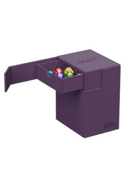 Deck-Bokser & Oppbevaring^Flip 'n' Tray Deck Case Purple XenoSkin Standard Size (133+)