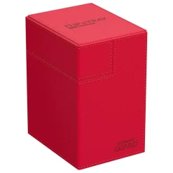 Flip 'n' Tray Deck Case Red XenoSkin Standard Size (133+)* Deck-Bokser & Oppbevaring