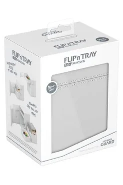 Deck-Bokser & Oppbevaring^Flip 'n' Tray Deck Case White XenoSkin Standard Size (133+)