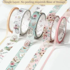 Tilbehør^Floral Lane Washi Tape Set