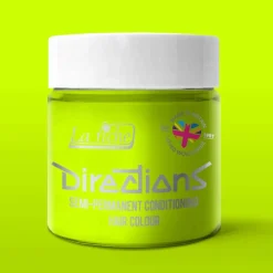 Directions Flourescent Lime Semi Permanent Hair Dye 88 ml* Hårfarge & Sminke