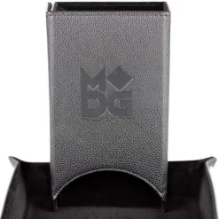 Metallic Dice Games Fold Up Black Velvet Dice Tower* Dice Tower