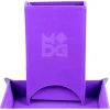 Metallic Dice Games Fold Up Purple Velvet Dice Tower* Dice Tower