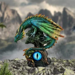 Forest Seer Dragon Statuette 16 cm* Samleobjekter