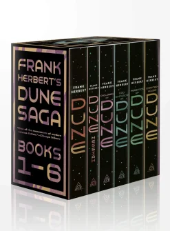 Frank Herbert 's Dune Saga 6-Book Boxed Set: Dune, Dune Messiah, Children of Dune, God Emperor of Dune, Heretics of Dune, andChapterhouse: Dune* Samlebokser