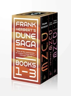 Frank Herbert 's Dune Saga 3-Book Boxed Set: Dune, Dune Messiah, and Children of Dune* Samlebokser