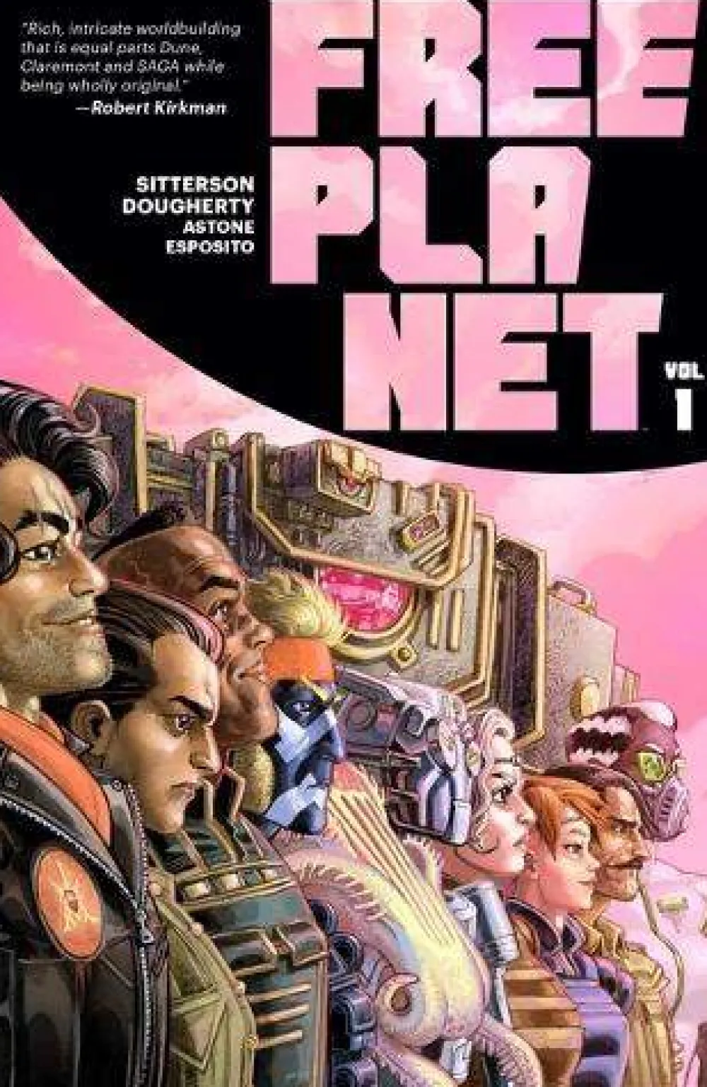 Free Planet Science Fiction^Volume 1: A romantic, geopolitical space opera graphic novel