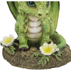 Freesia Flower Dragon Ornament 11,5 cm* Samleobjekter