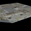 Battle Systems Frontier Sci-fi 60 x 60 cm Gaming Mat* Kart & Battlemaps