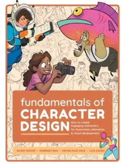 3DTotal Publishing Fundamentals of Character Design: How to Create Engaging Characters for Illustration, Animation & Visual Development* Tegnebøker|Tegne & Male