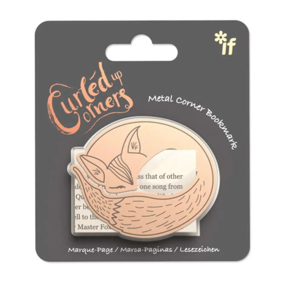 Curled up Corners Bookmarks Furled Fox - Curled up Corners Bookmark* Bokmerker