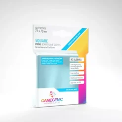 Kortlommer Gagemic PRIME Square Sleeves 73x73 mm (50)* Kortlommer