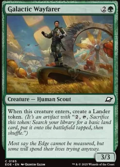 Singles (Løskort)|Singles (Løskort)^Galactic Wayfarer (Enkeltkort)