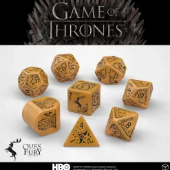 Q-Workshop Game of Thrones Baratheon Poly Orange /Black (7)* Sett
