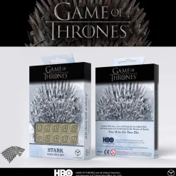 Q-Workshop Sett^Game of Thrones Stark D6 Beige /Black (10)
